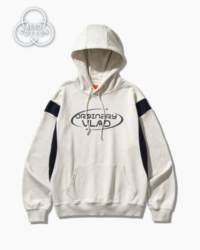 (VLAD) TYPE-B ASTRO HOODED T-SHIRT_OATMEAL